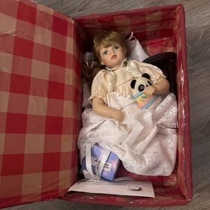 Laura the Beautiful Porcelain Doll